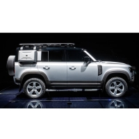 Land Rover Defender 2020+ İçin Yan Gövde Çantası (90'lık ve 110'luk Modellere Uygumlu) Silver