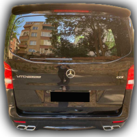 Mercedes Vito Yeni Kasa Uyumlu AMG Arka Tampon Eki Boyasız