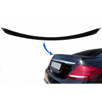 Mercedes W213 2016-2019 E63 Uyumlu Spoiler Parlak Siyah