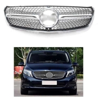 Mercedes W447 Uyumlu Diamond Panjur - Krom