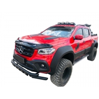 Mercedes X-Class Uyumlu Jumbo Çamurluk Kaplama Çift Depo Dodik