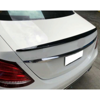 Mercedes Benz W213 E Serisi Uyumlu Düz Spoiler Piano Black