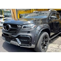 Mercedes X-Class Uyumlu Body Kit (Tampon-Panjur-Dodikler)