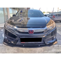 Honda Civic 2016 FC5-S - Tampon Altı Ön Ek Race P. Black  