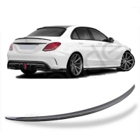 Mercedes C W205 2014-2019 Uyumlu Piano Black Spoiler