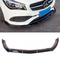 Mercedes W117 CLA (2013-2019) Uyumlu Ön Lip Piano Black