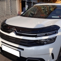 Citroen C5 Aircross 2017 - Sonrası 4mm ABS Ön Kaput Koruyucu