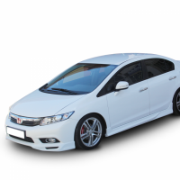 Honda Civic Fb7 2012-2016 Custom Yan Marşpiyel (Plastik)