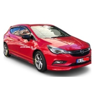 Opel Astra K Yan Marşpiyel (Plastik) 